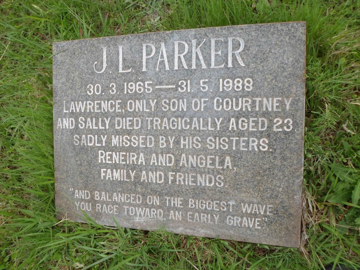 PARKER J. Lawrence 1965-1988