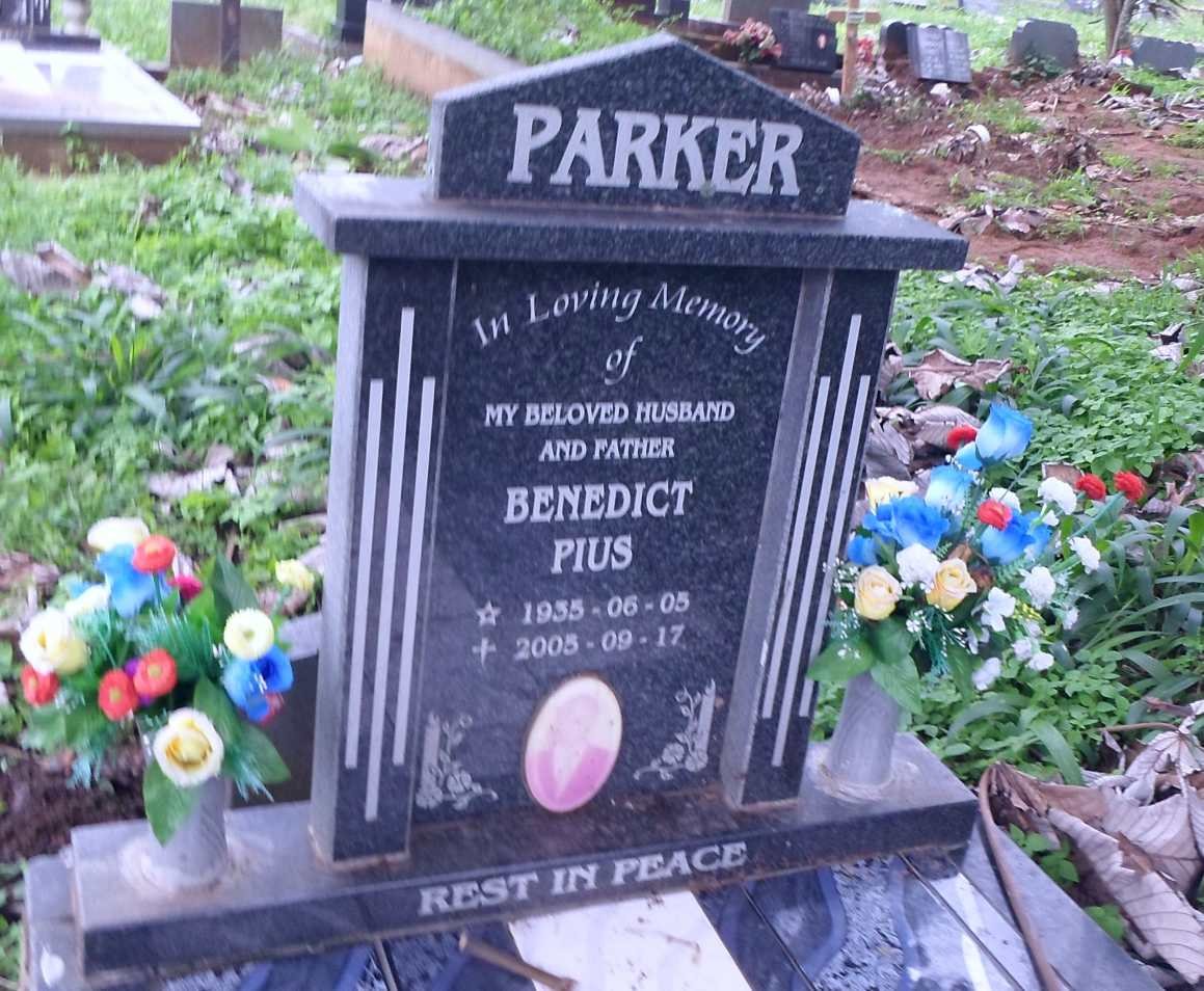 PARKER Benedict Pius 1935-2005
