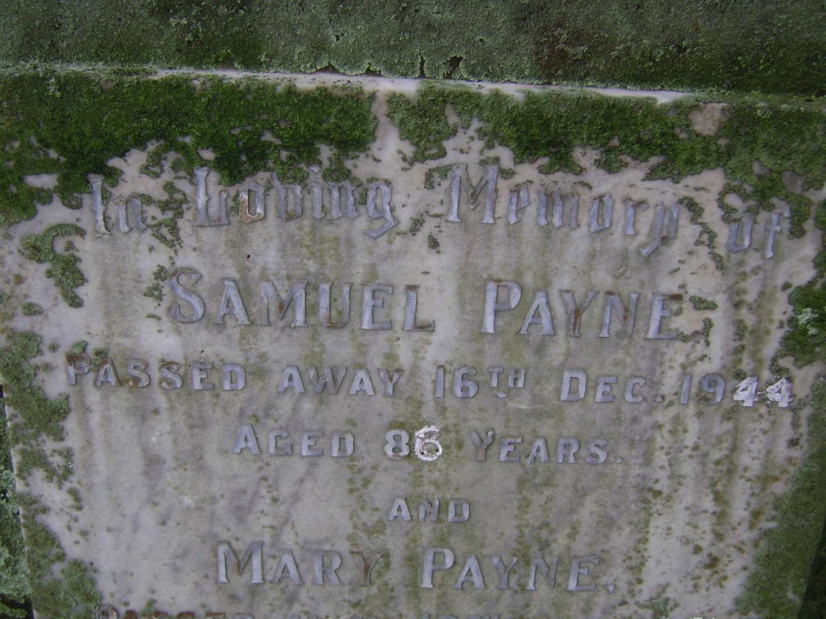 PAYNE Samuel -1944