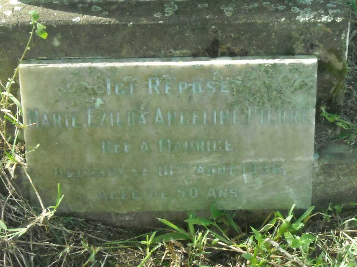 PIERRE Marie Ezilda Angeline nee MAURICE -1936