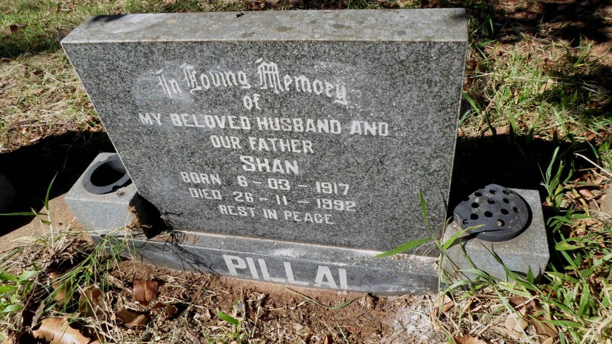 PILLAI Shan 1917-1992
