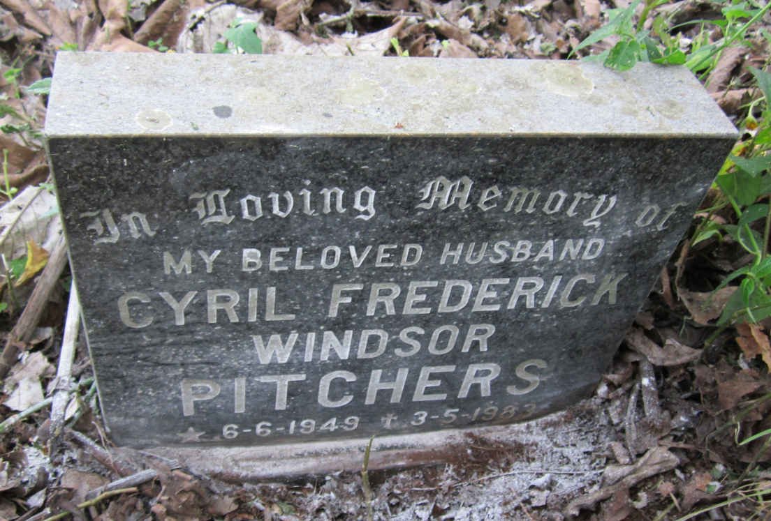 PITCHERS Cyril Frederick Windsor 1949-1983