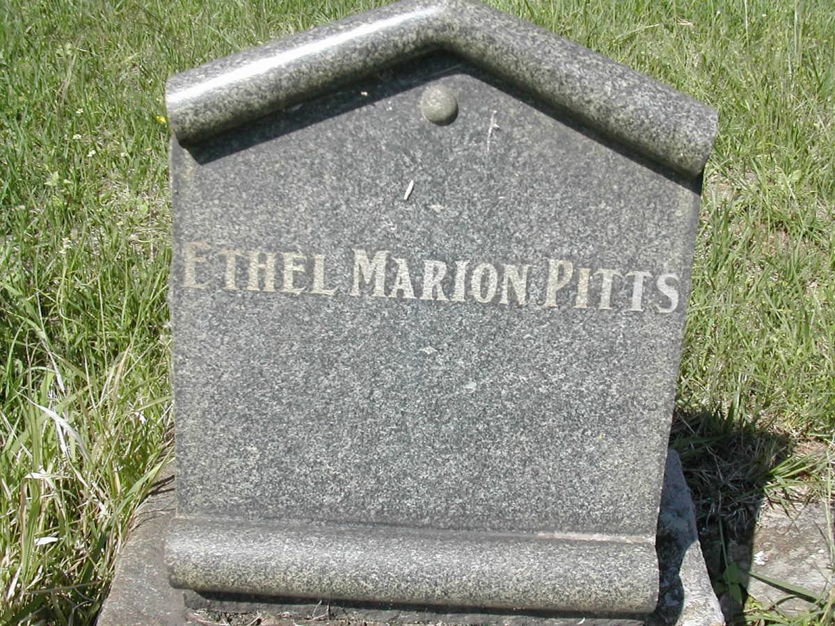 PITTS Ethel Marion