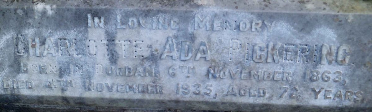 PICKERING Charlotte Ada 1863-1935