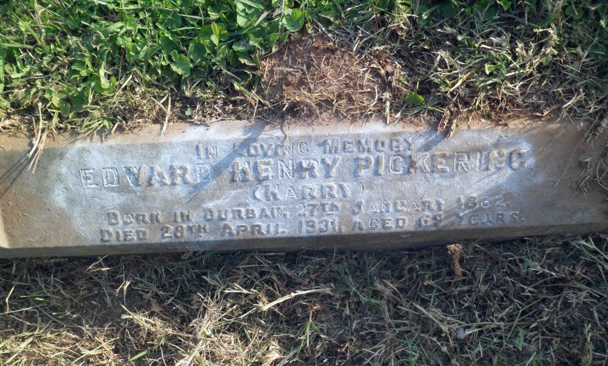 PICKERING Edward Henry 1862-1931 :: PICKERING Charlotte Ada 1863-1935