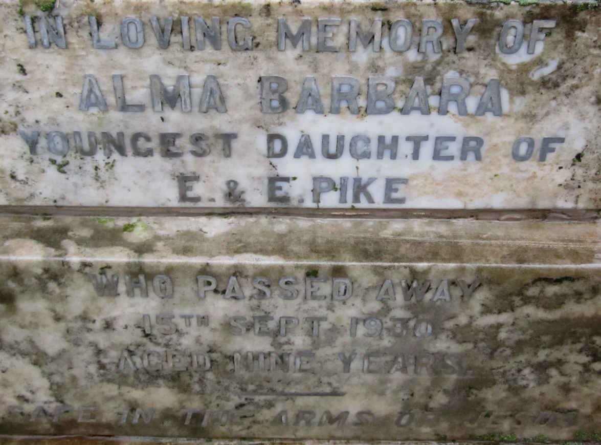 PIKE Alma Barbara -1930