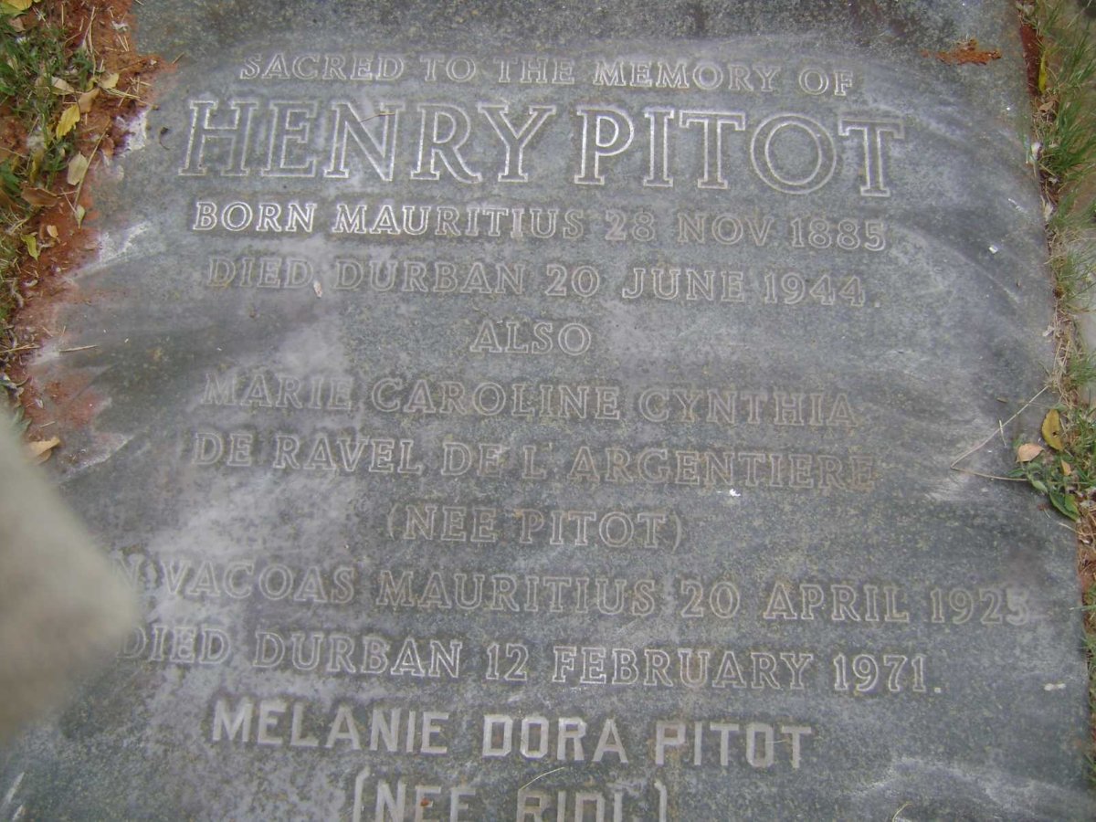 PITOT Henry 1885-1944