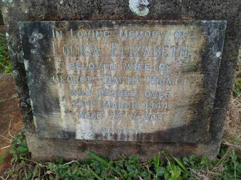 PRATT Louisa Elizabeth -1944