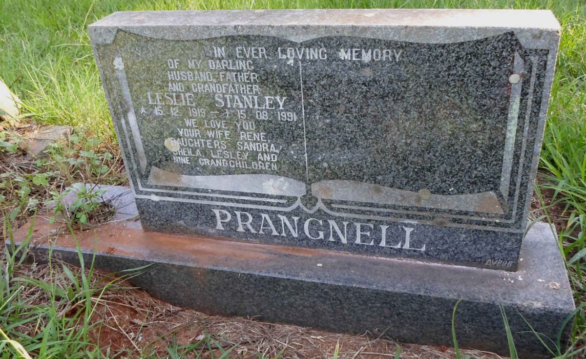 PRANGNELL Leslie Stanley 1919-1991