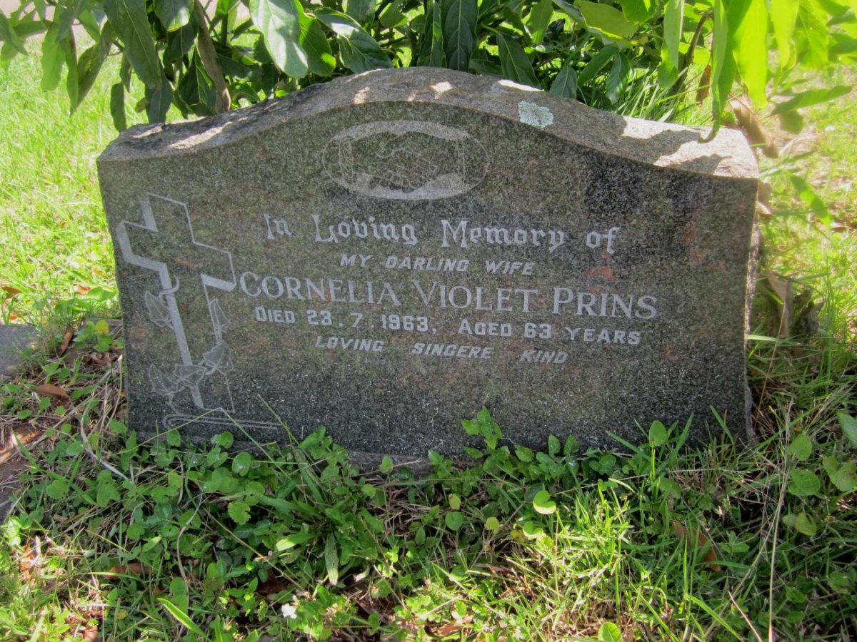 PRINS Cornelia Violet  -1963