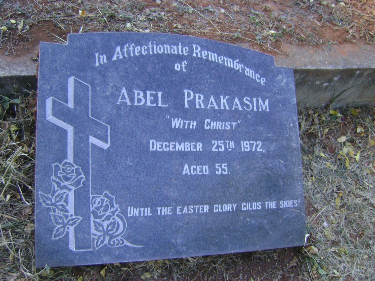 PRAKASIM Abel -1972