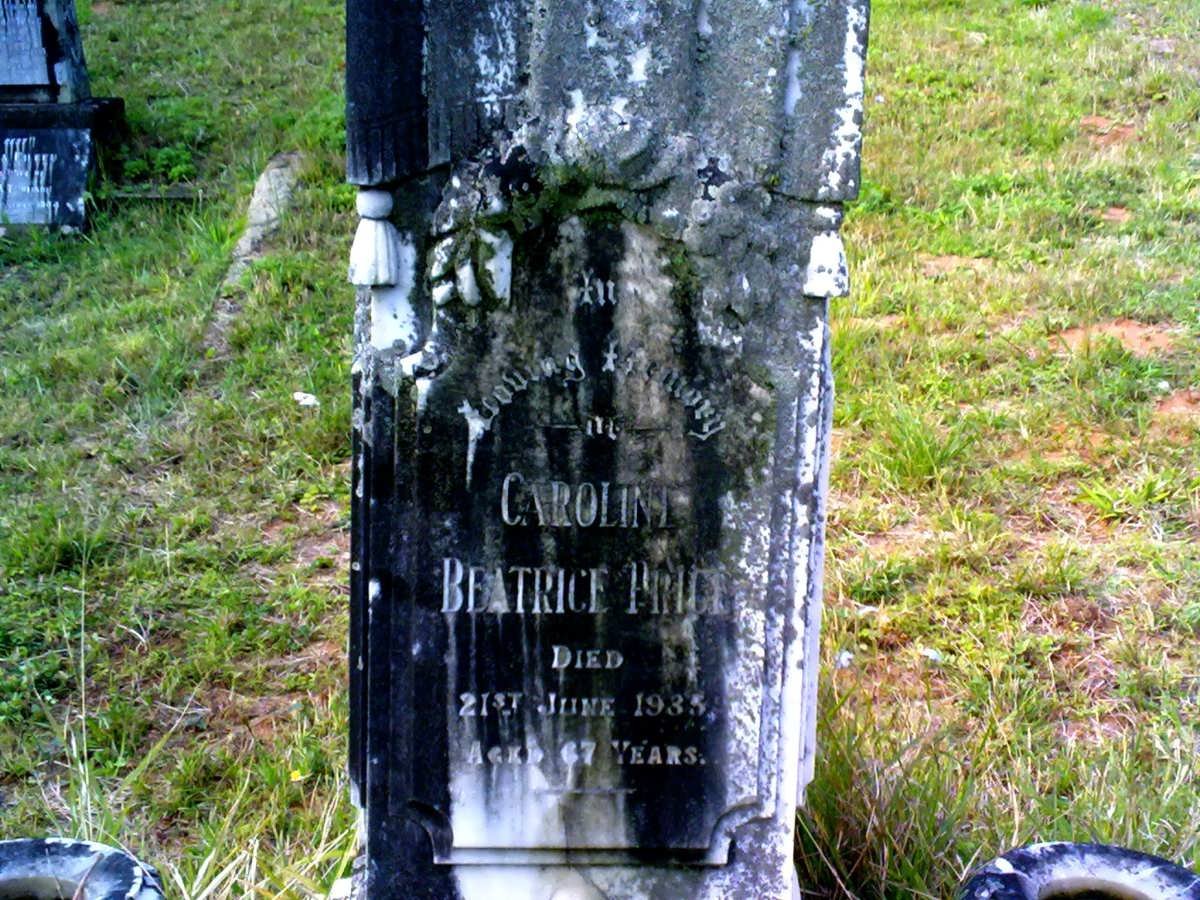 PRICE Caroline Beatrice -1935