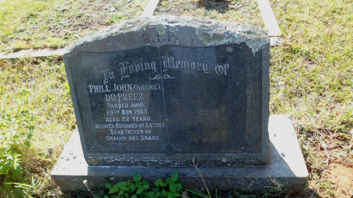 PREEZ Phill John, du -1965