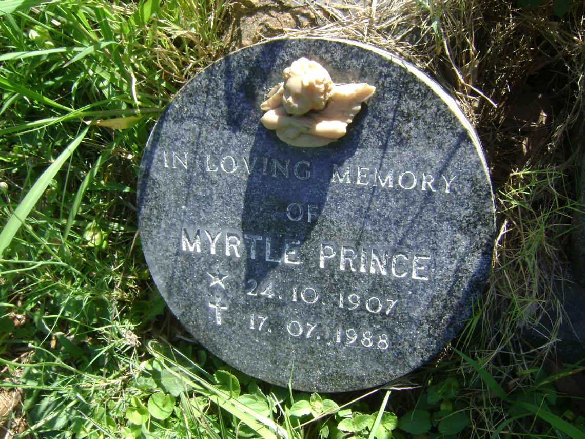 PRINCE Myrtle 1907-1988