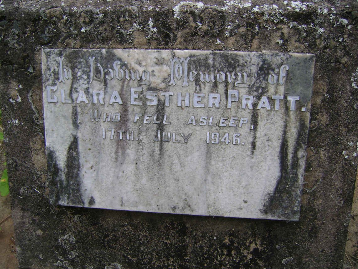 PRATT Clara Esther -1946