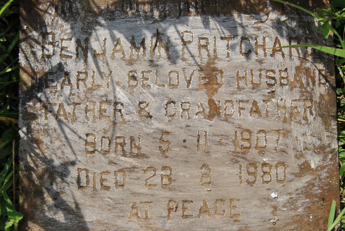 PRITCHARD Benjamin 1907-1980