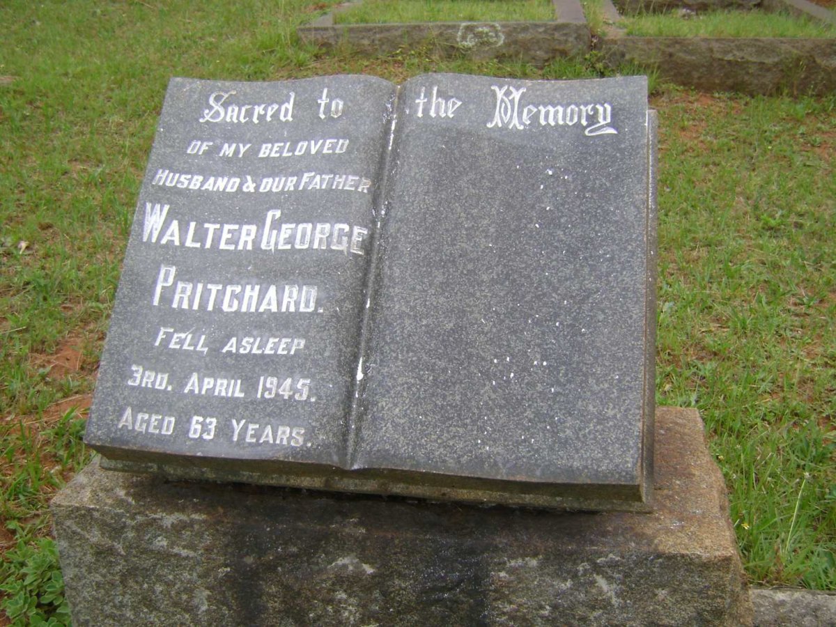 PRITCHARD Walter George -1945