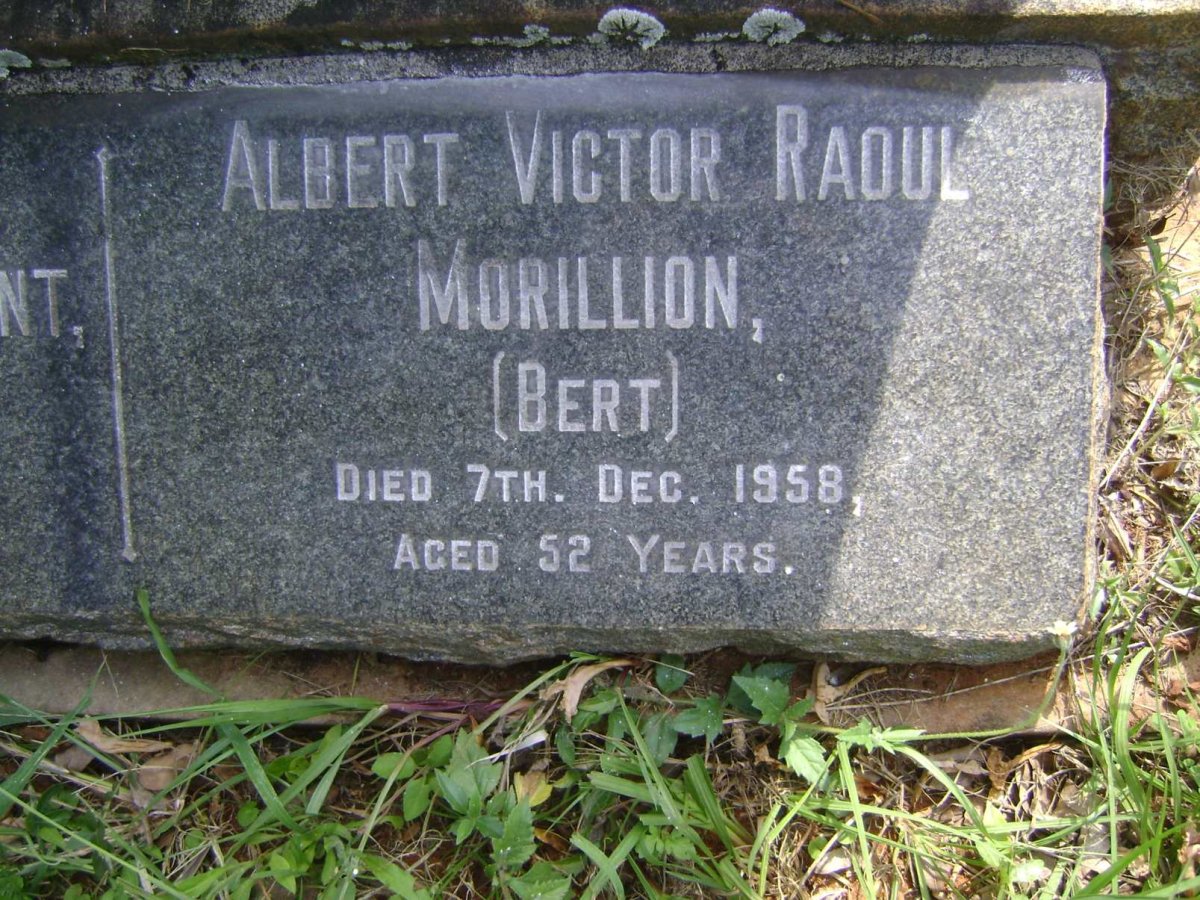 PRIVETT Arthur Ernest -1945 :: VINCENT Pierre Edmond -1938 :: MORILLION Albert Victor Raoul -1958