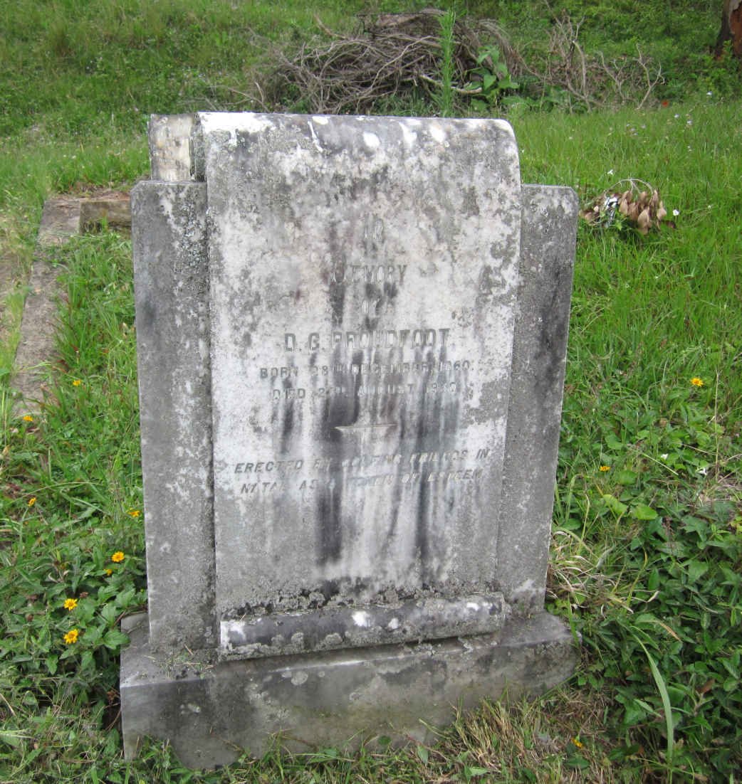 PROUDFOOT D.G. 1860-1930