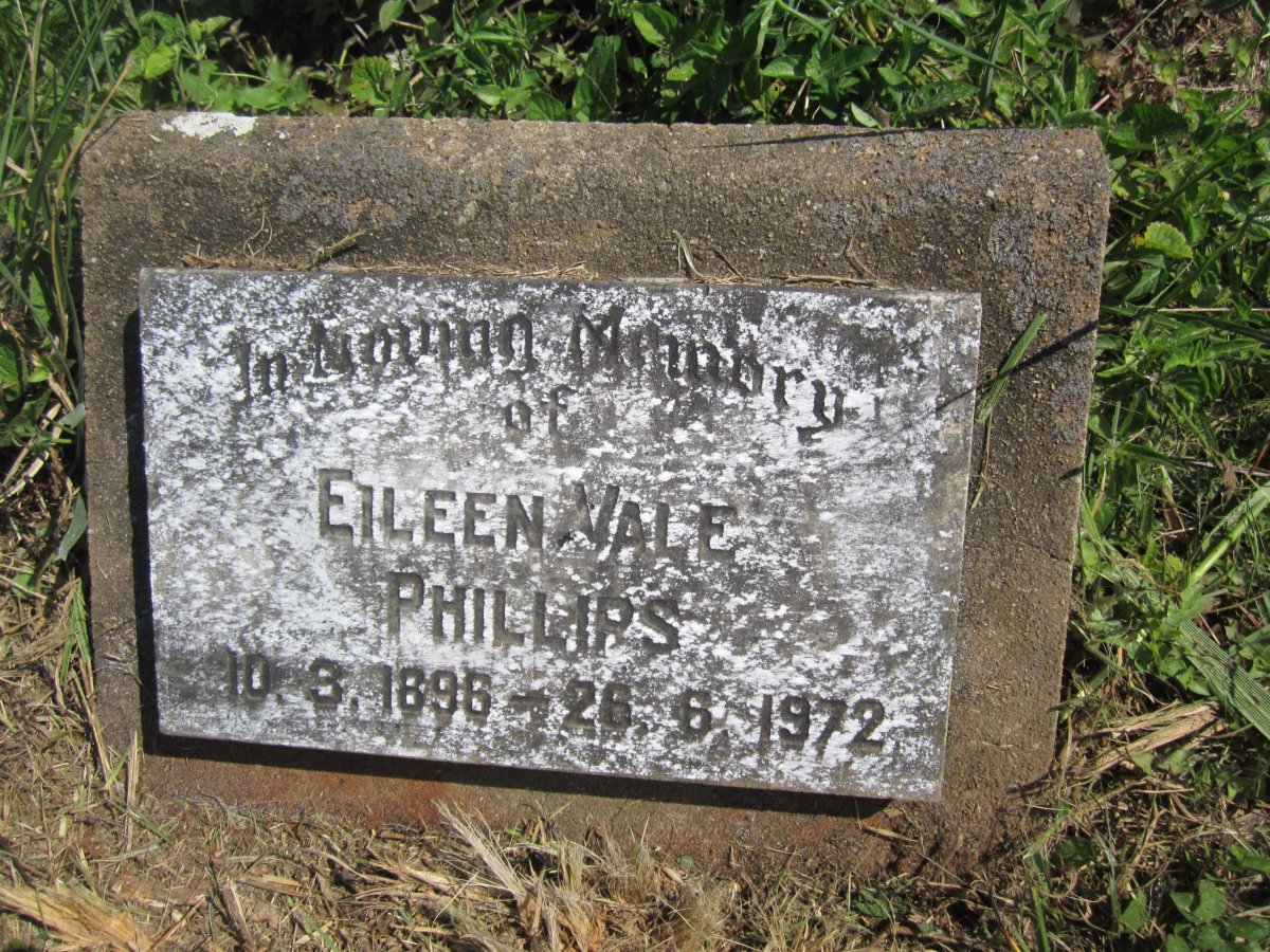 PHILLIPS Eileen Vale 1896-1972