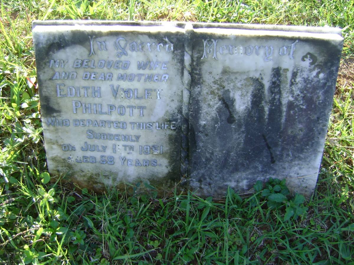 PHILPOT Edith Violet -1951