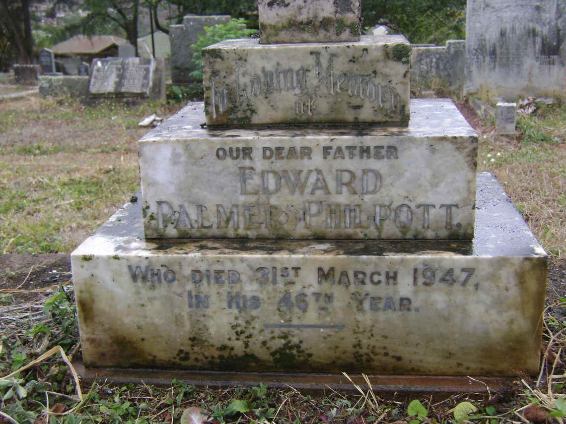 PHILPOTT Edward Palmer -1947