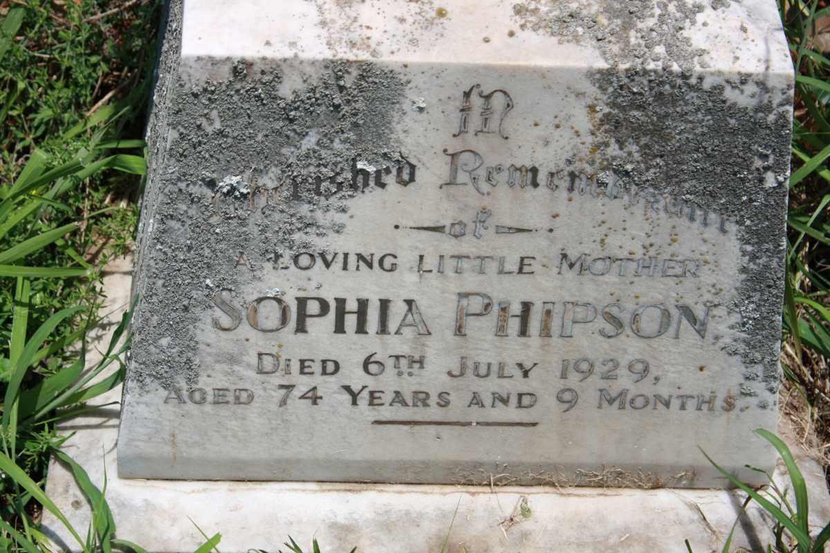 PHIPSON Sophia -1929