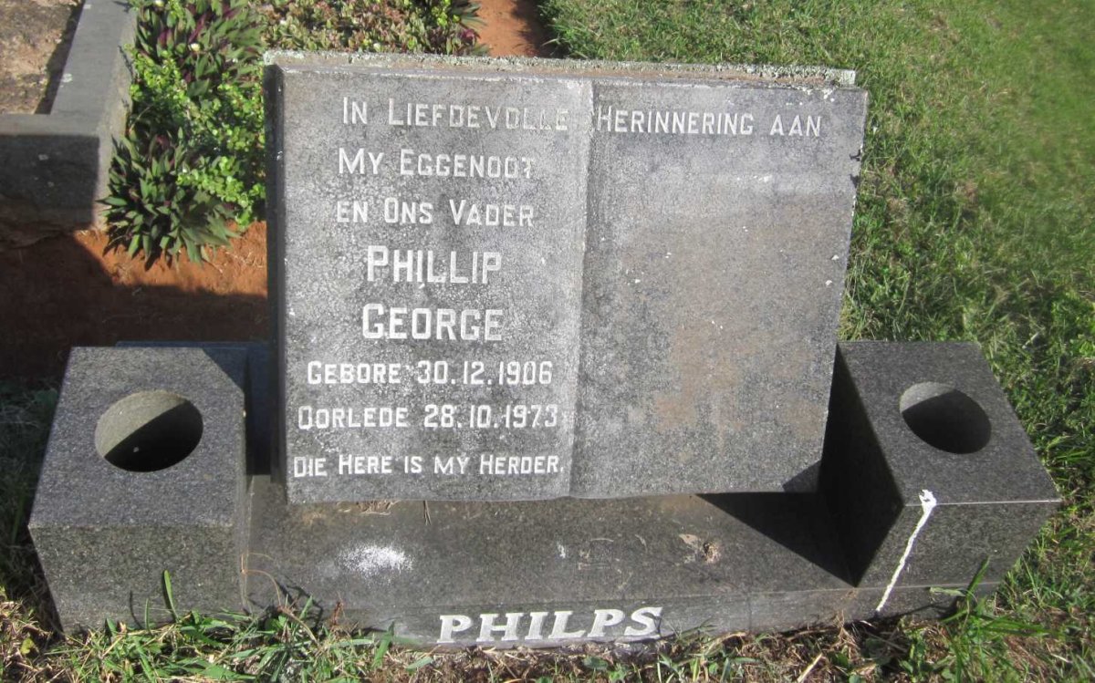 PHILPS Phillip George 1906-1973