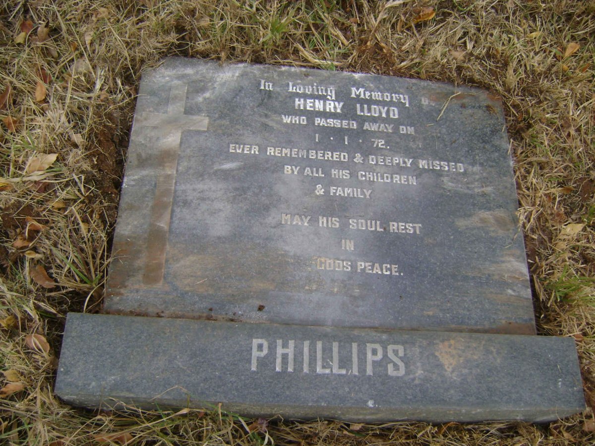 PHILLIPS Henry Lloyd -1972