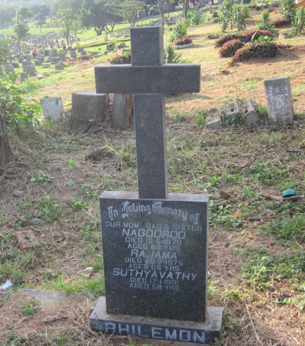 PHILEMON Nagooroo -1970 :: PHILEMON Rajama -1975 :: PHILEMON Suthyavathy -1991