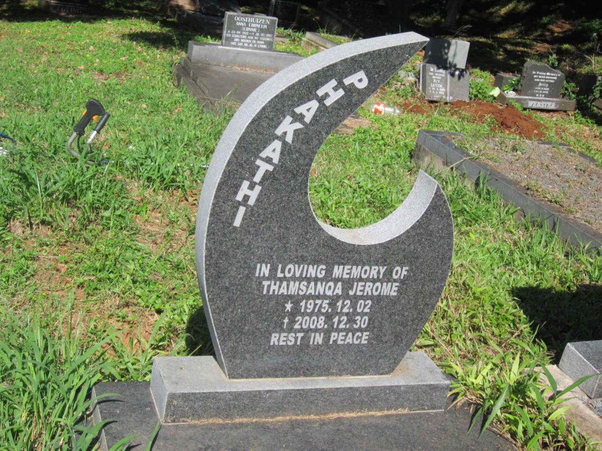 PHAKATHI Thamsanqa Jerome 1975-2008