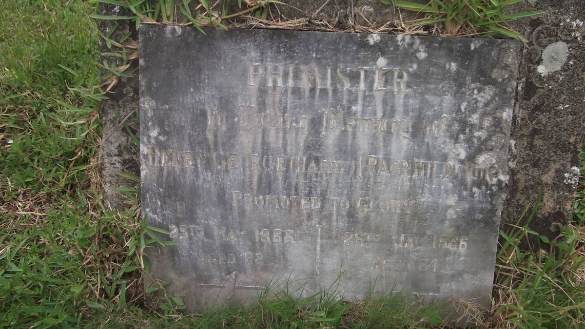 PHIMISTER Henry George -1966 &amp; Ragnhild -1966
