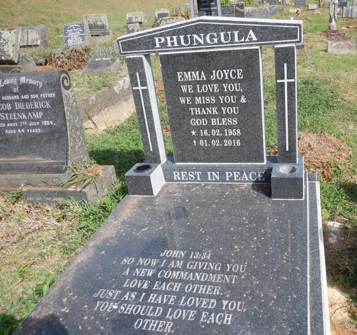 PHUNGULA Emma Joyce 1958-2016