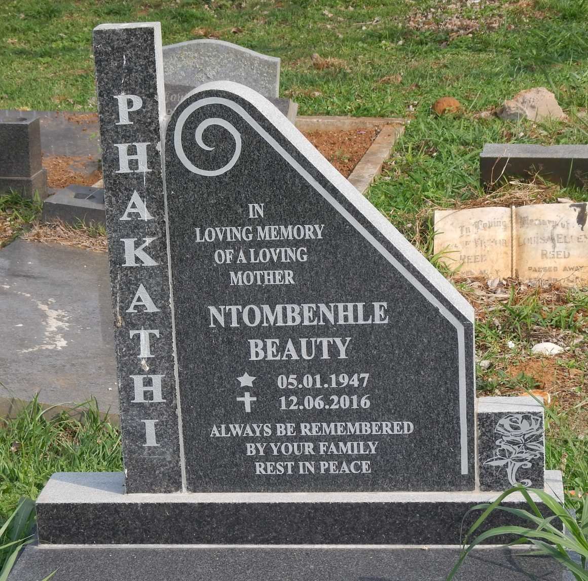 PHAKATHI Notombenhle Beauty 1947-2016