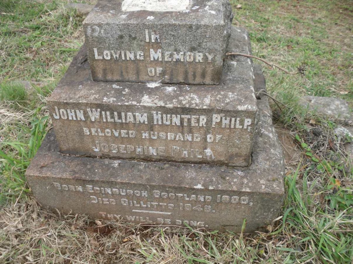 PHILP John William Hunter 1883-1946