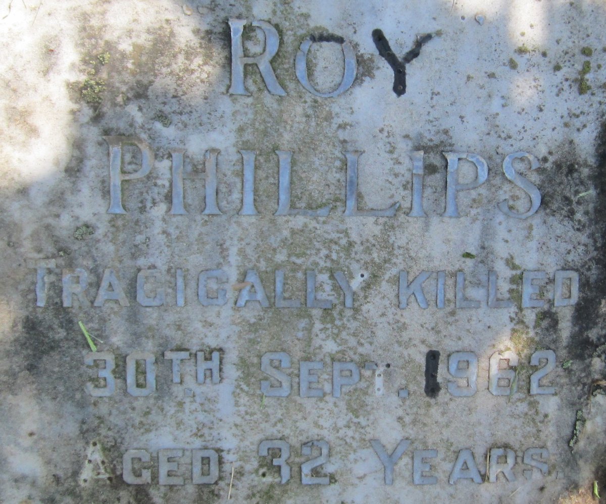 PHILLIPS Roydon Donald -1962