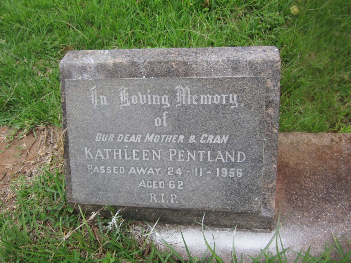 PENTLAND Kathleen -1956