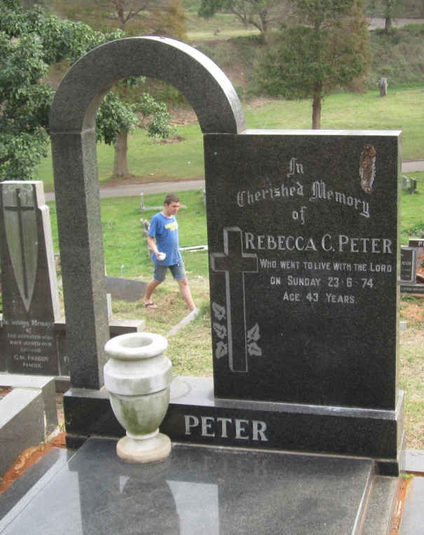 PETER Rebecca C. -1974