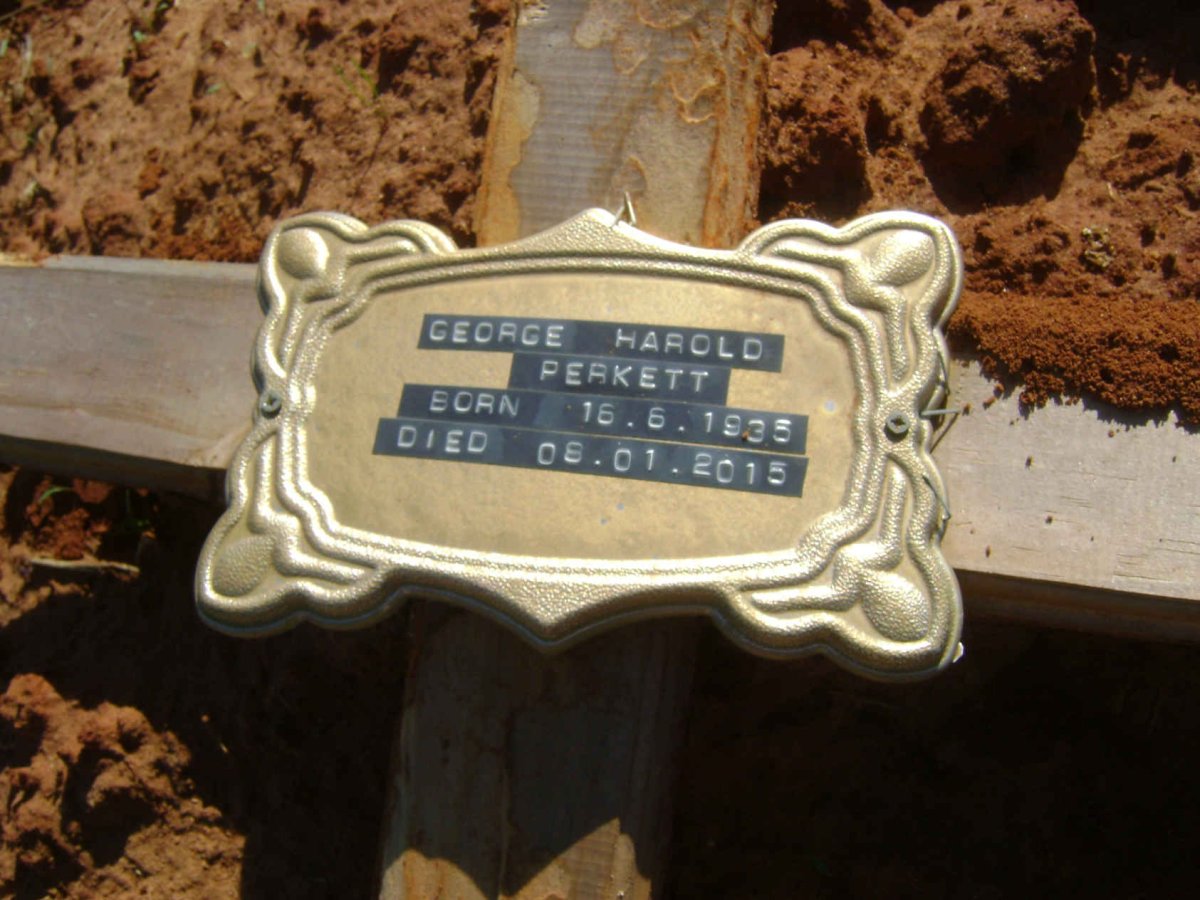 PERKETT George Harold 1935-2015