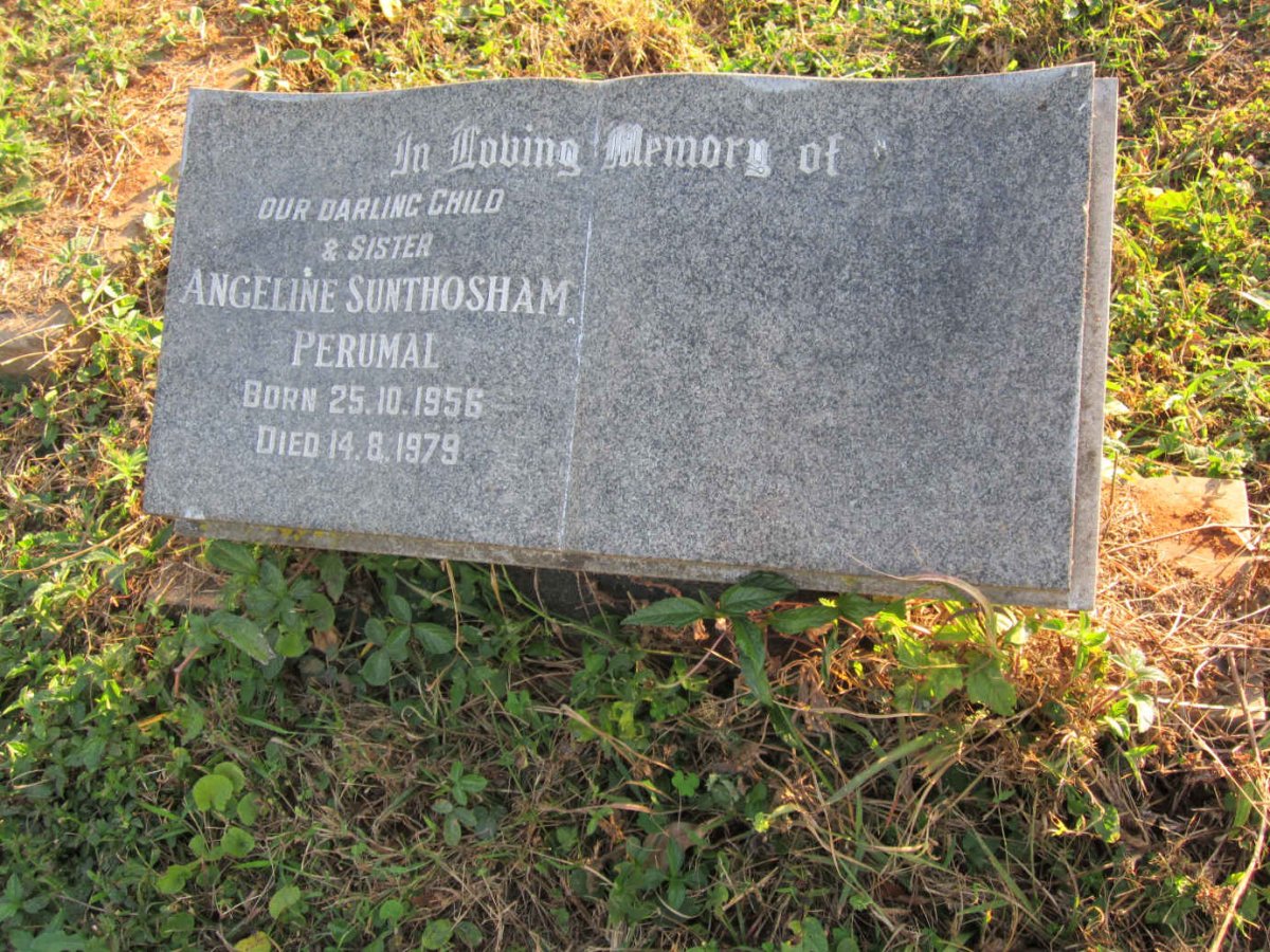 PERUMAL Angeline Sunthosham 1956-1979