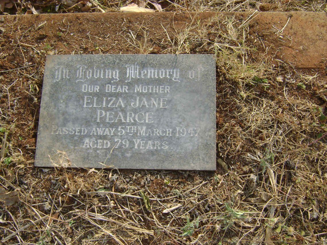 PEARCE Eliza Jane -1947