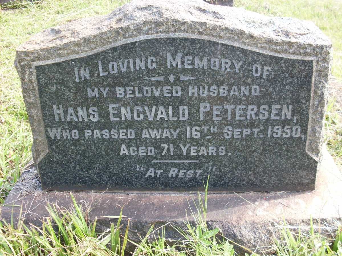 PETERSEN Hans Engvald -1950