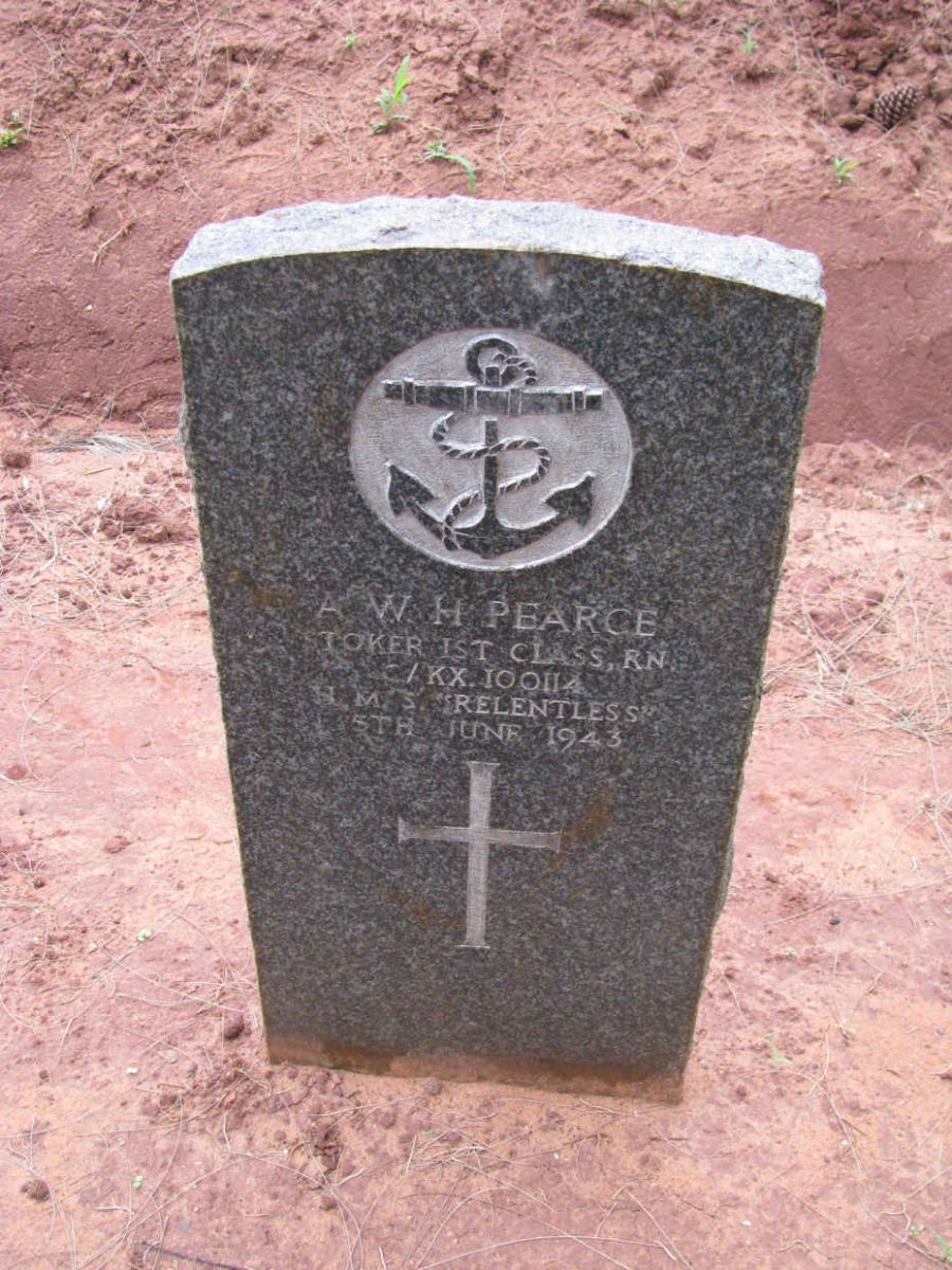 PEARCE Albert Wilfred H. -1943