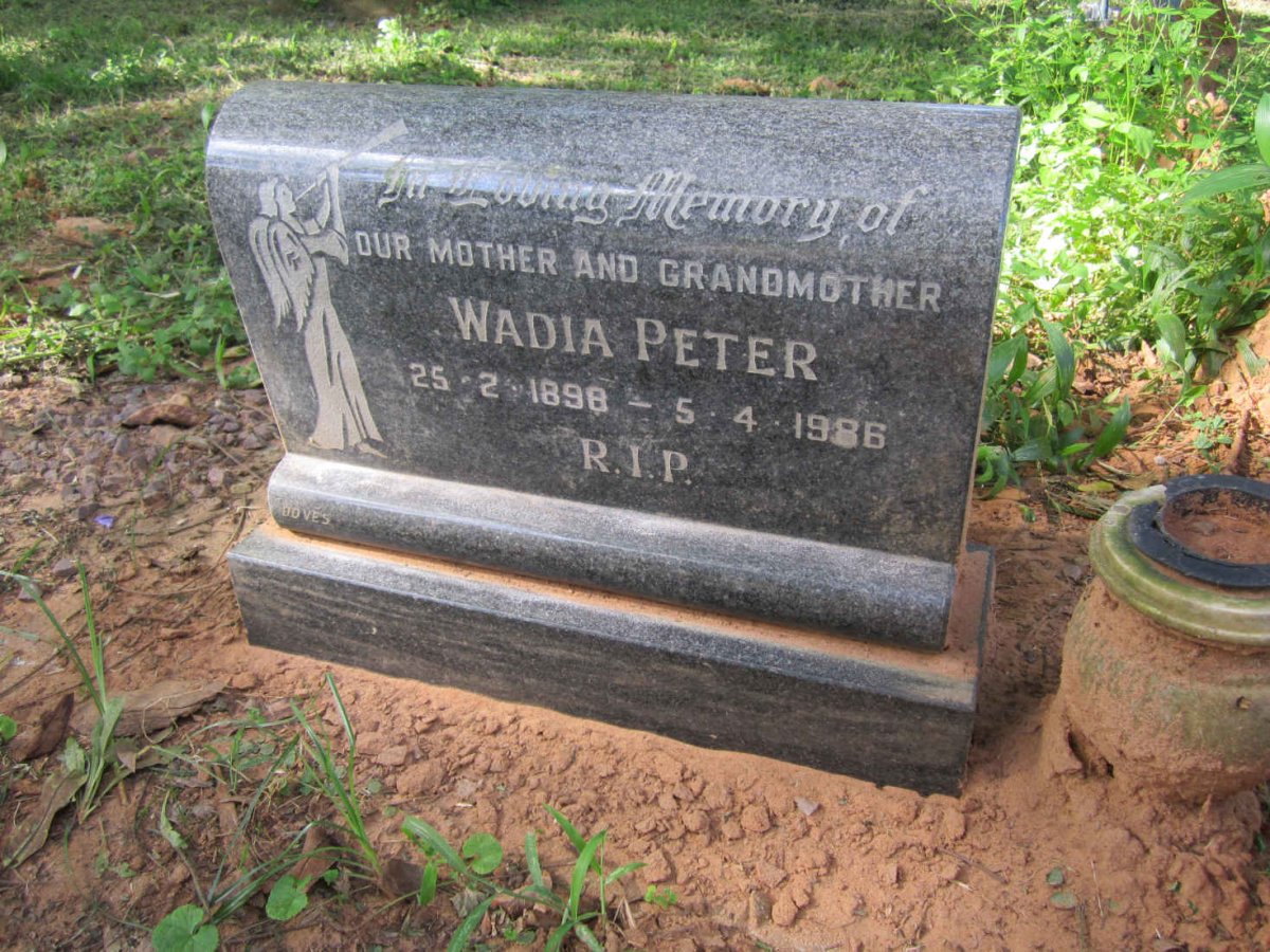 PETER Wadia 1898-1986
