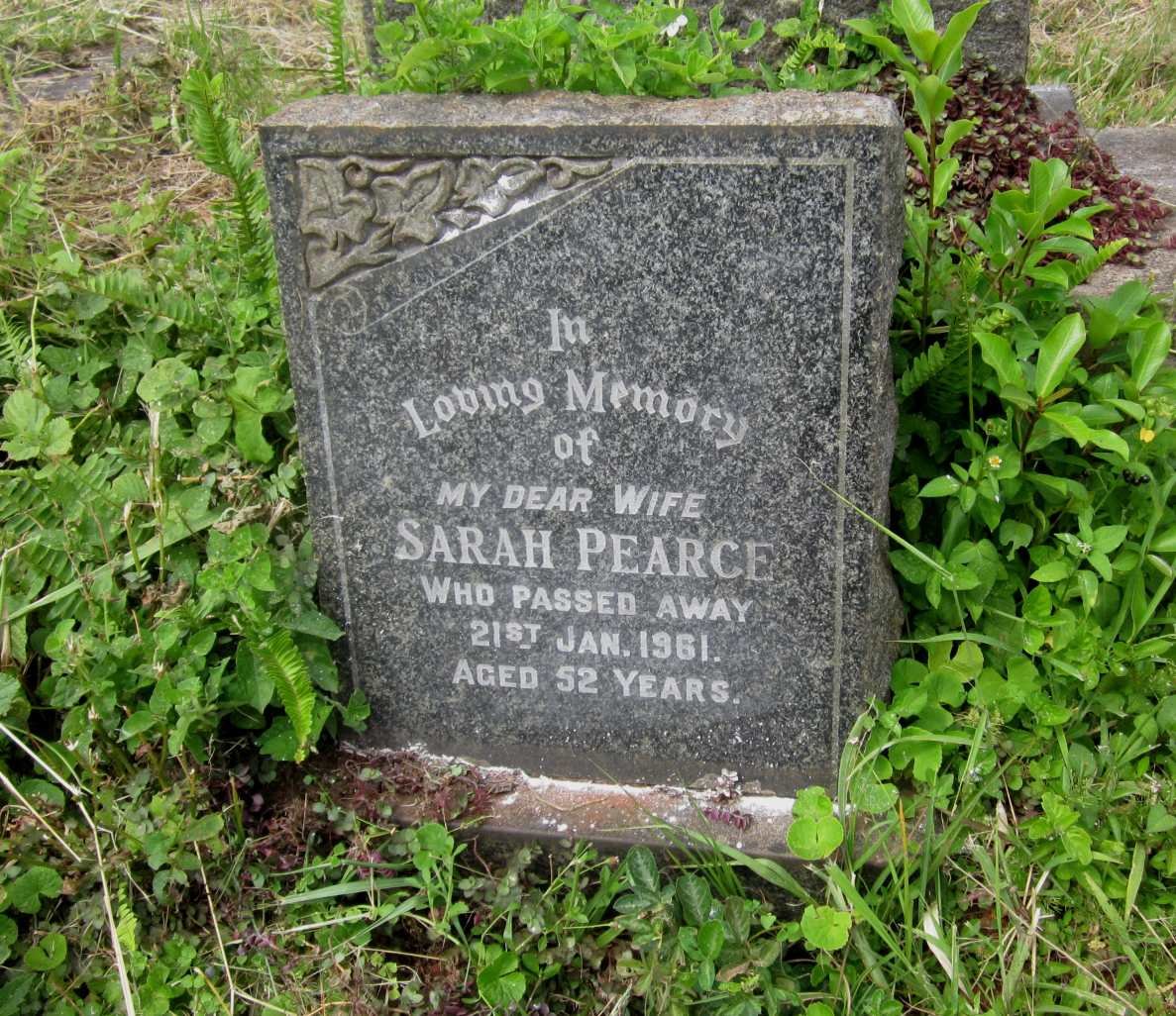 PEARCE Sarah -1961