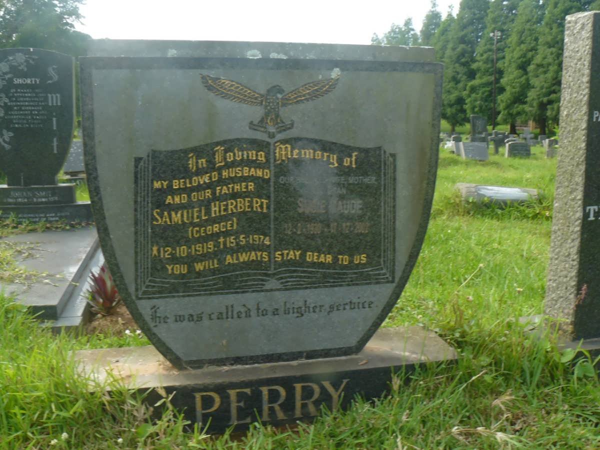 PERRY Samuel Herbert 1919-1974 &amp; Susie Maude 1930-2002