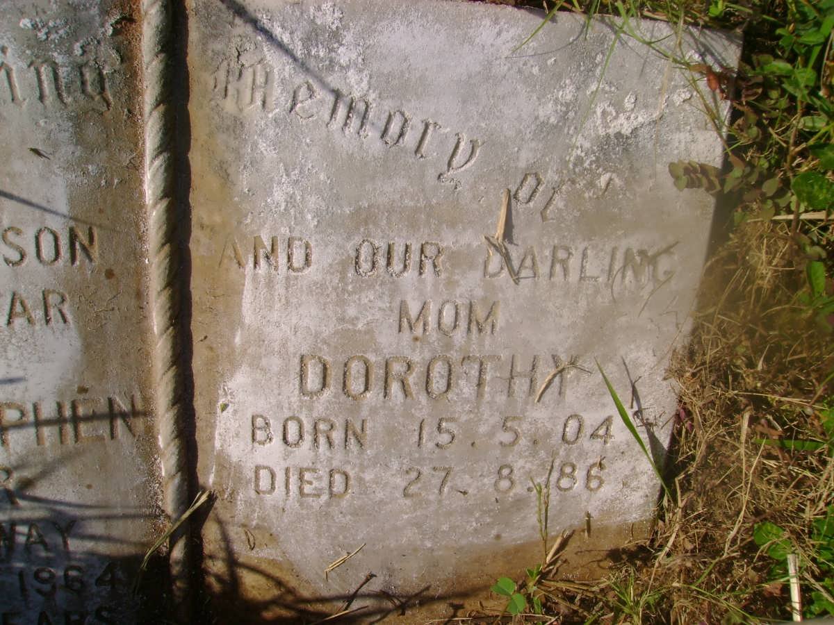 PETZER Dorothy 1904-1986