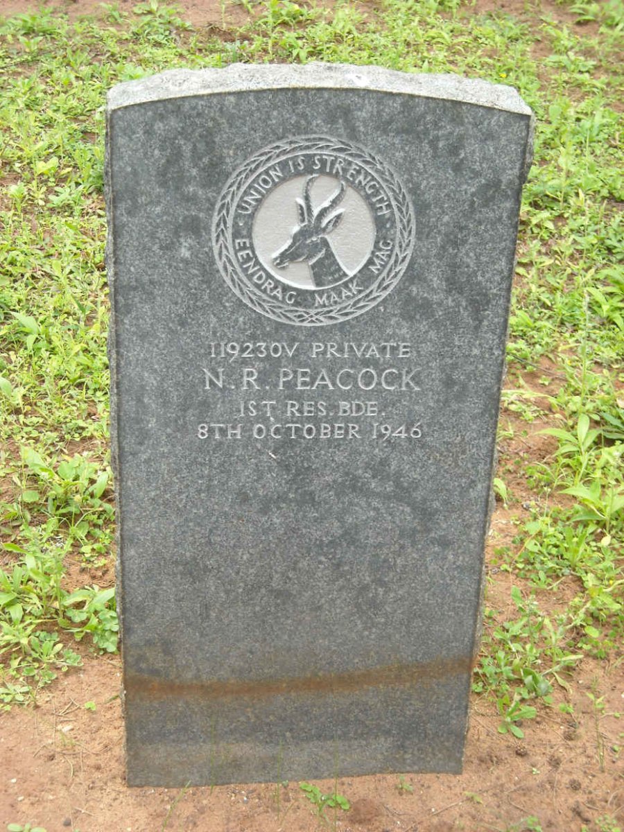 PEACOCK N.R. -1946