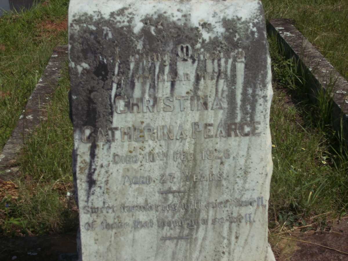 PEARCE Christina Catharina -1926