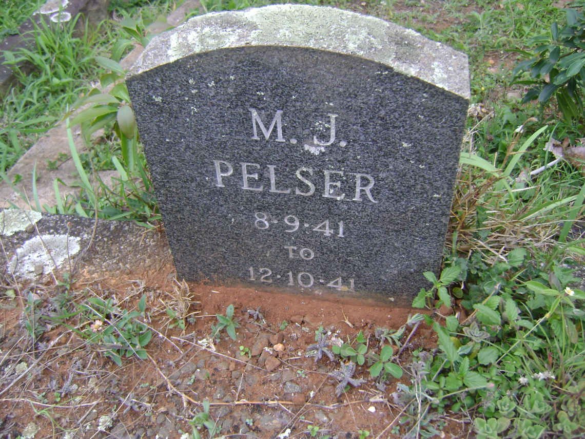 PELSER M.J. 1941-1941